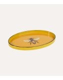 Bandeja Decorativa Oval Abeja Royal de Plástico