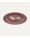 Bajo Plato Caballo Circo de Plástico