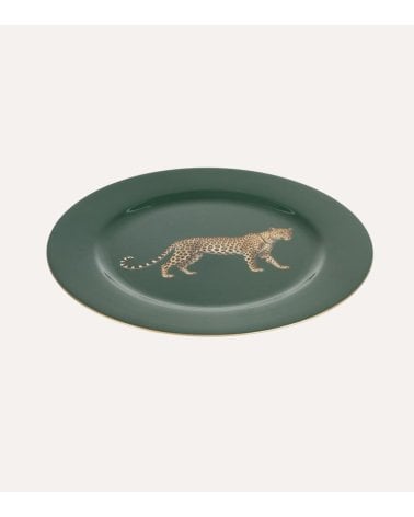 Bajo Plato Guepardo de Plástico