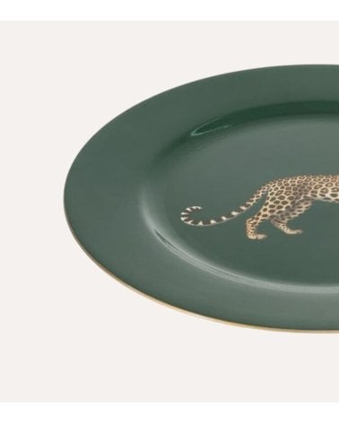 Bajo Plato Guepardo de Plástico