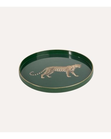 Bandeja Decorativa Redonda de Plástico