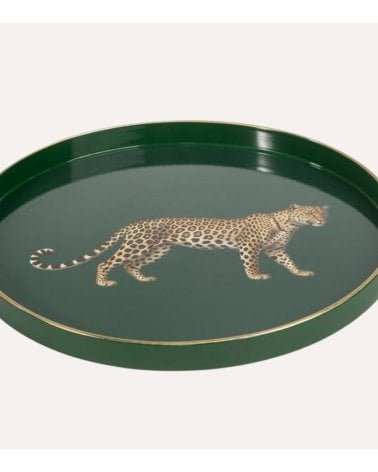 Bandeja Decorativa Redonda de Plástico