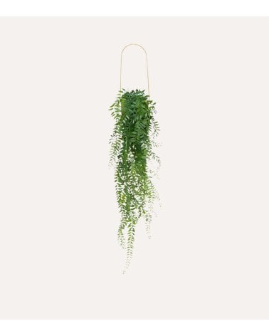 Planta Decorativa Colgante Le Collectionneur en Maceta de Dolomita