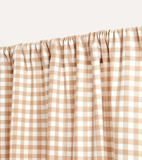 Cortina Groove Vichy de Rayón