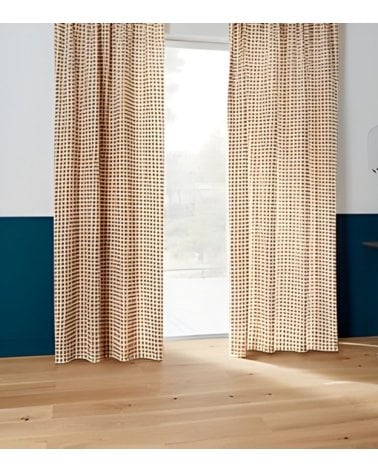 Cortina Groove Vichy de Rayón