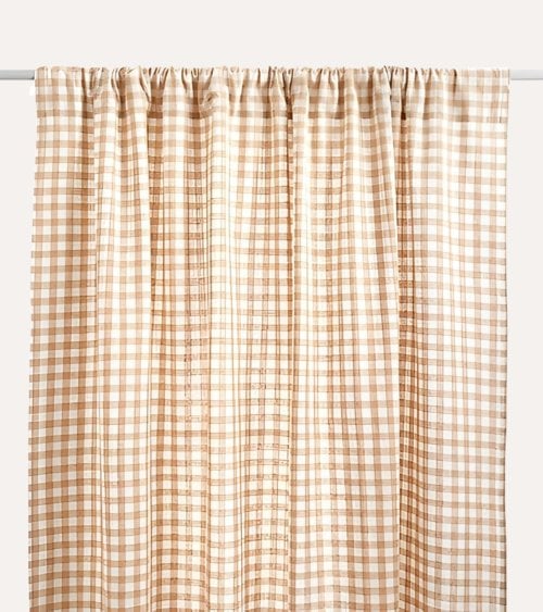 Cortina Groove Vichy de Rayón