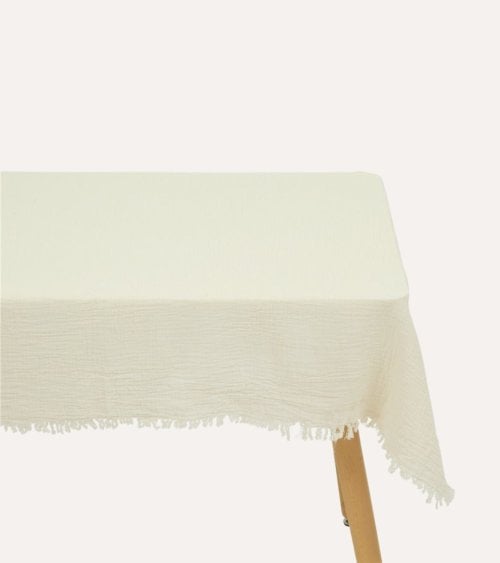 Mantel Vela Estilo Gasa de Algodón
