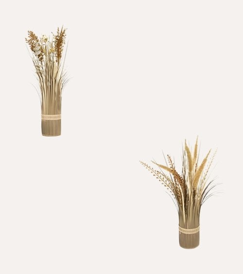 Ramo de flores Secas Decorativo Haz de Trigo James de PVC
