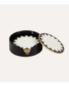 Set de 6 Posavasos Rayas Excellence de Plástico