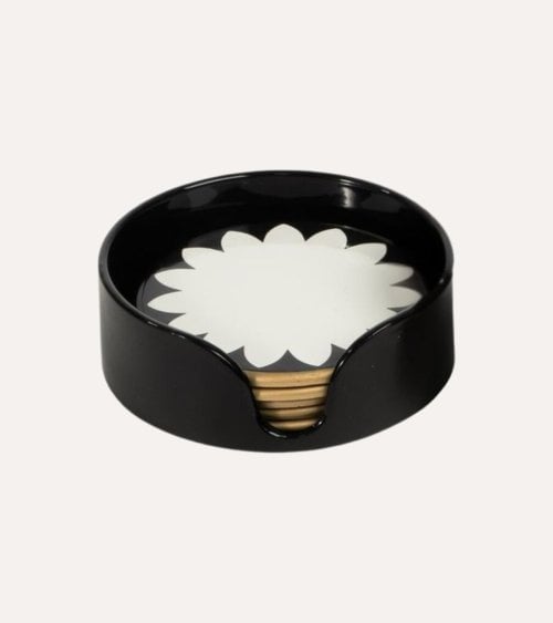 Set de 6 Posavasos Rayas Excellence de Plástico