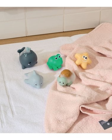 Set de 5 Juguetes de Baño Animales Marinos de PVC