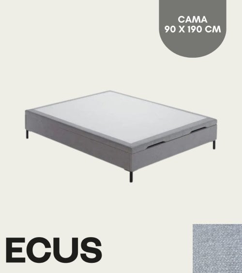 Canapé Abatible IVY con Patas Metálicas de ECUS