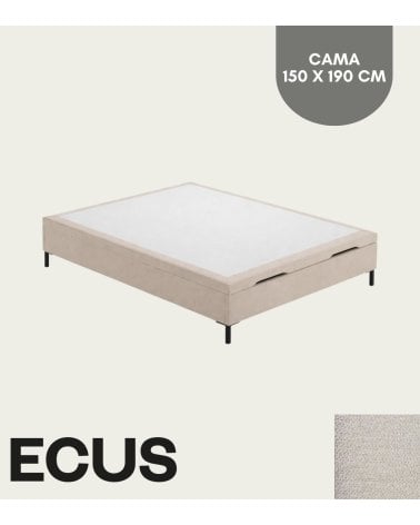 Canapé Abatible IVY con Patas Metálicas de ECUS