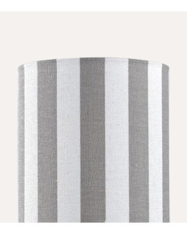 Lámpara de Mesa Rayas de Cerámica