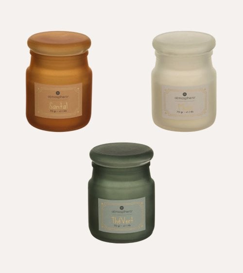 Vela Aromática Eloa de Vidrio