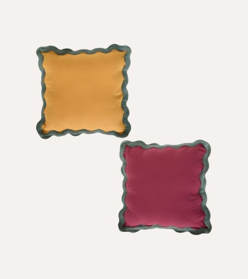 Cojín Ondulado Chéri de Poliéster