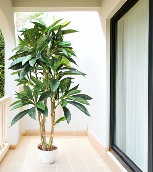 Árbol Decorativo Plumeria con Tronco Natural