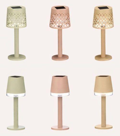 Lámpara de Pie Solar de Plástico