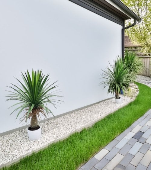 Yuca Decorativa de Aspecto Realista para Exterior