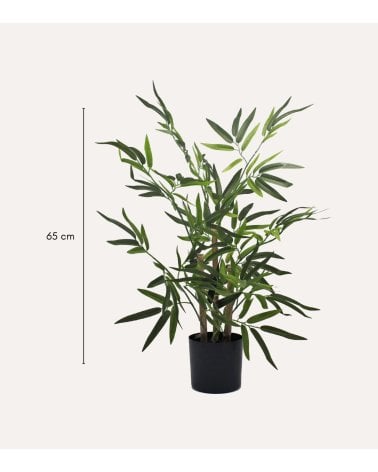 Bambú Decorativo Árbol con Tronco Natural