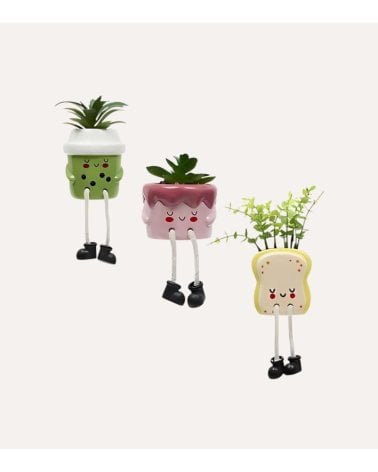 Planta Decorativa Kawai en Maceta de Dolomita