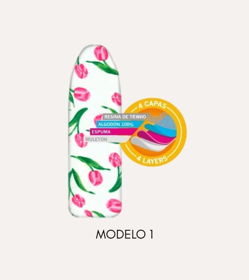 Funda para Tabla de Planchar con Resina de Titanio