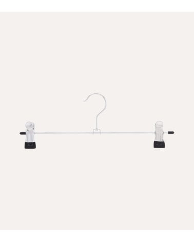 Percha para Falda o Pantalón con Ganchos de Metal