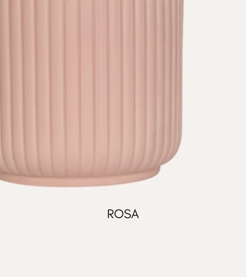 Maceta Nuria Rayada de Dolomita