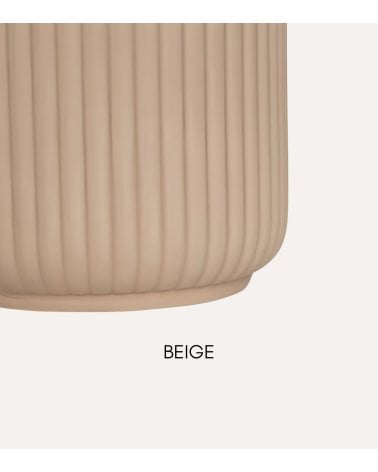 Maceta Nuria Rayada de Dolomita