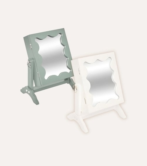 Espejo Joyero de Mesa Chéri de MDF