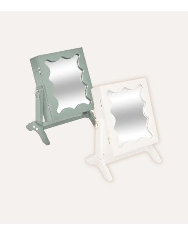 Espejo Joyero de Mesa Chéri de MDF