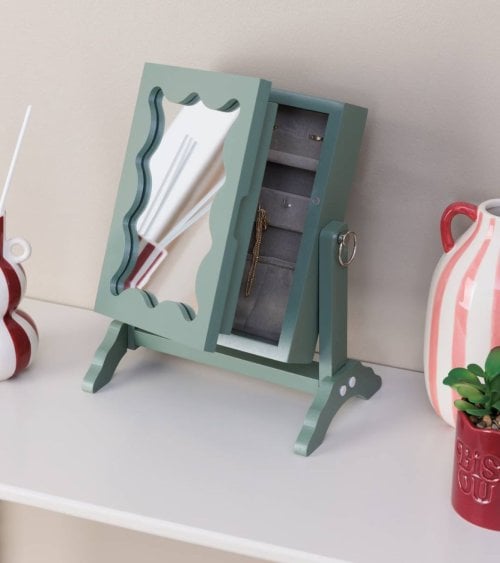 Espejo Joyero de Mesa Chéri de MDF