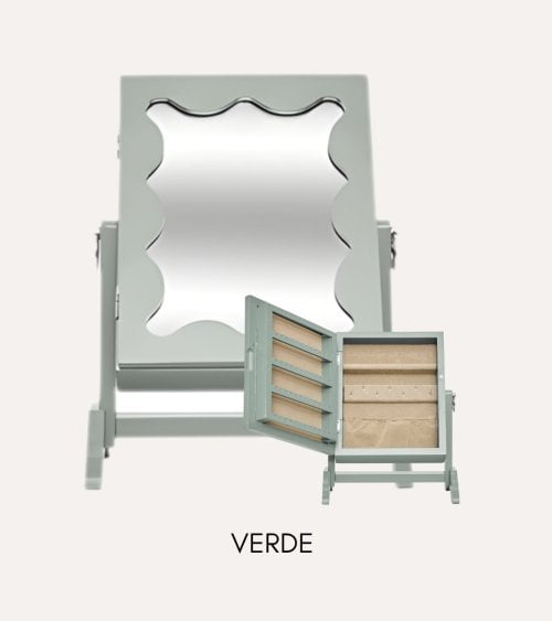 Espejo Joyero de Mesa Chéri de MDF