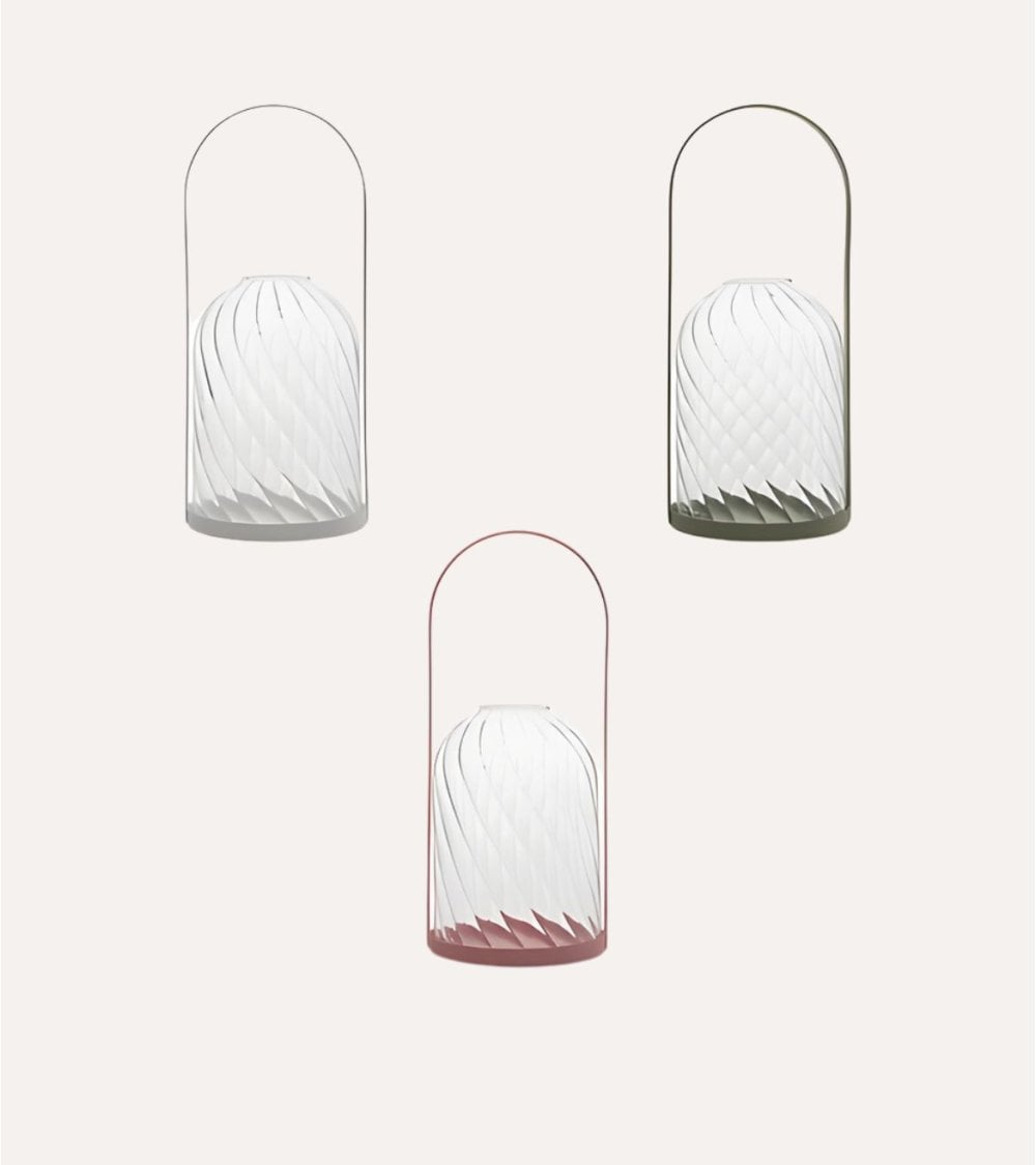 Portavelas Flor de Rosa Estilo Linterna de Metal