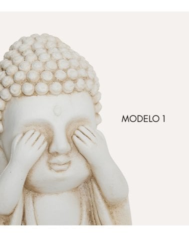 Buda Decorativo para Exterior Ilan de Cerámica