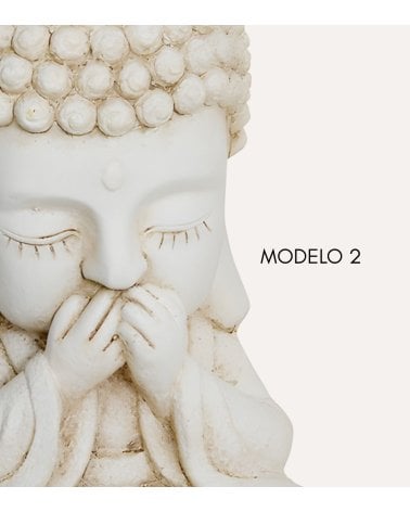 Buda Decorativo para Exterior Ilan de Cerámica