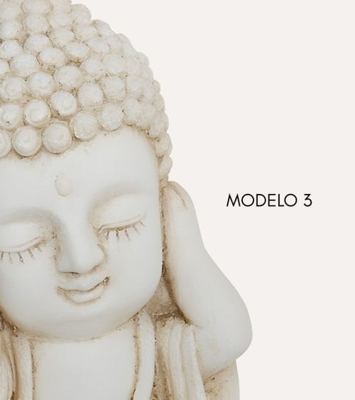 Buda Decorativo para Exterior Ilan de Cerámica