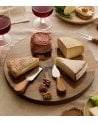 Tabla para Queso con Cortadores Mina de Madera