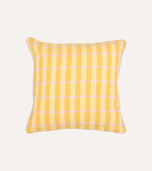 Cojín Poolside Rayado de Poliéster