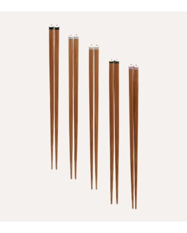 Set de 10 Palillos para Sushi Chopstick de Bambú