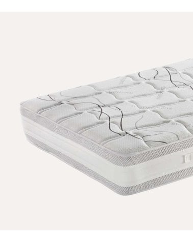 Colchón CRETA de Muelle Bicónico y Viscoelástica