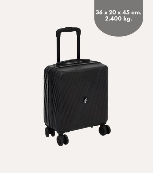 Maleta de Cabina Rígida con Ruedas Dobles de ABS
