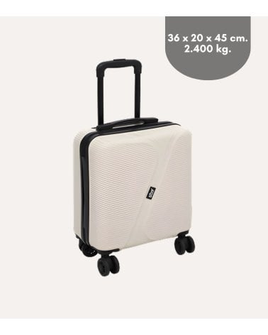 Maleta de Cabina Rígida con Ruedas Dobles de ABS