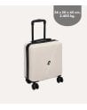 Maleta de Cabina Rígida con Ruedas Dobles de ABS