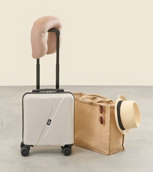 Maleta de Cabina Rígida con Ruedas Dobles de ABS