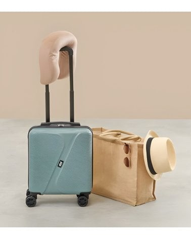 Maleta de Cabina Rígida con Ruedas Dobles de ABS