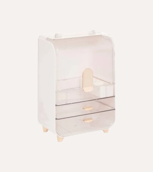 Organizador Sara con dos cajones funcionales de Polietileno