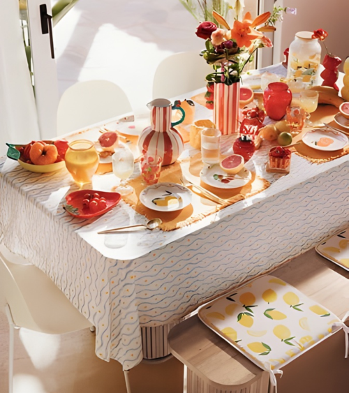 Plato de Postre Fruity Cereza de Porcelana