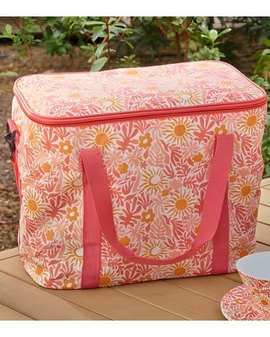 Bolsa Nevera Térmica Estilo Floral Sólea de Plástico