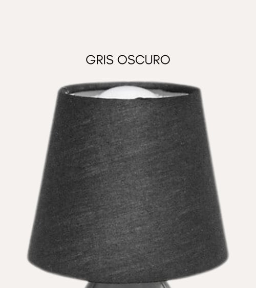 Lámpara  de Mesa Sorba Táctil de Acero Cromado